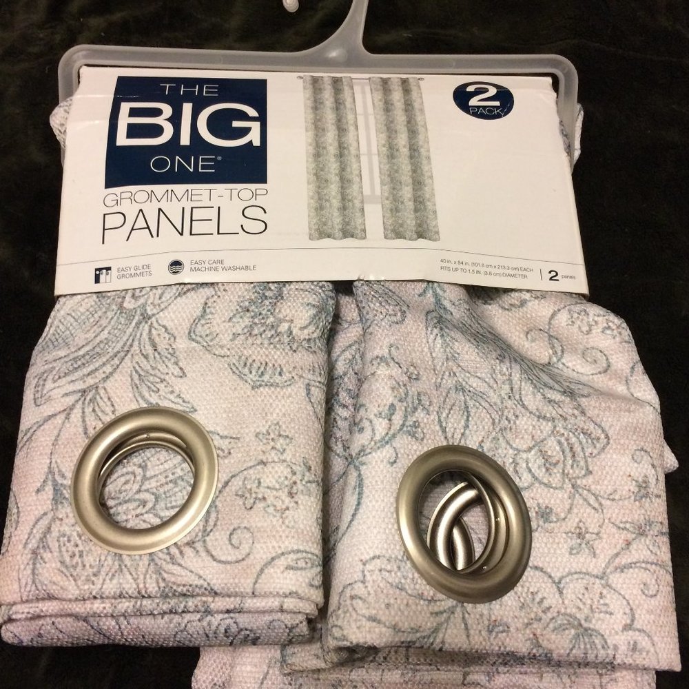 "The Big One" Grommet Top Panels one pair (2)